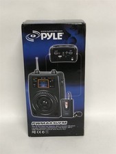 Pyle PWMA83UFM Portable PA Speaker System, Microphone  Music Player, FM Radio