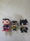 Funko Pop DC Comics Superman, Batman And Robin