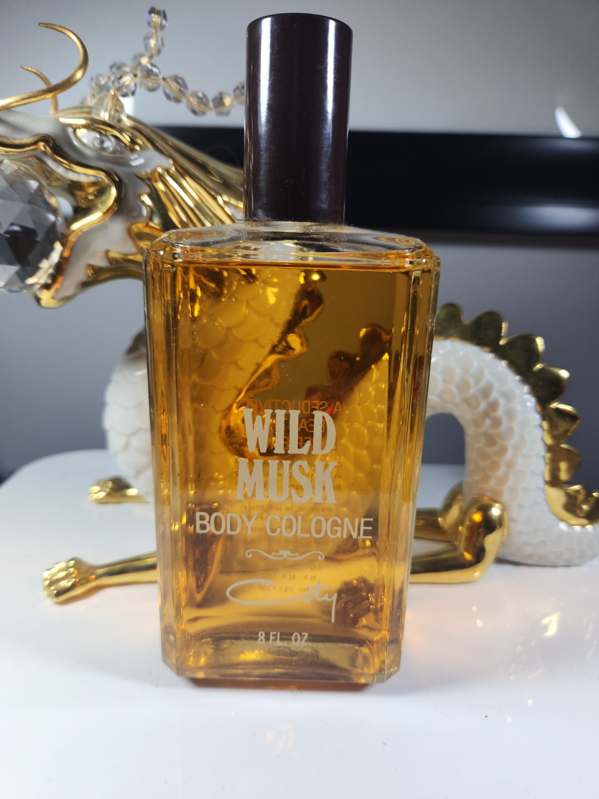 Wild Musk Coty 8.0oz Splash Pfizer 1970's