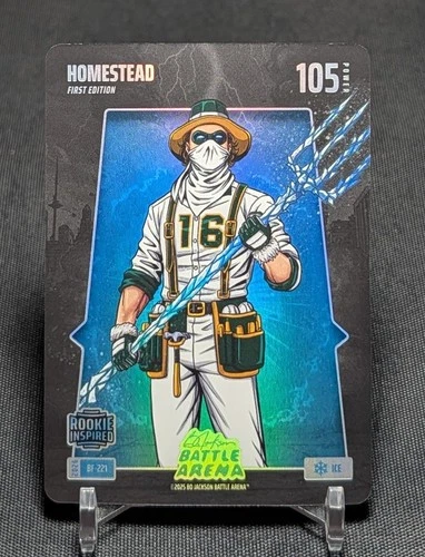 Nick Kurtz HOMESTEAD Battlefoil RC 2026 Bo Jackson Battle Arena BF-221 Athletics