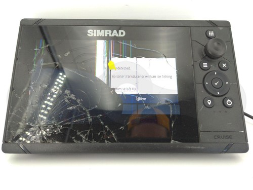 SIMRAD CRUISE 7 CHARTPLOTTER FISH FINDER BOAT RADAR GPS SONAR DISPLAY HEAD UNIT - Picture 1 of 7