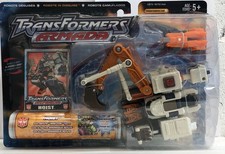 Transformers Armada Hoist With Refute Mini-Con Unicron Battles Robots Hasbro MOC
