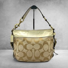 Coach Zoe Signature Hobo Shoulder Bag