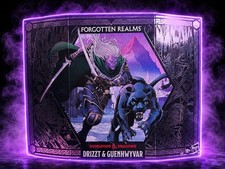 Dungeons & Dragons Drizzt Guenhwyvar Figure Set Forgotten Realms Pulsecon 2020