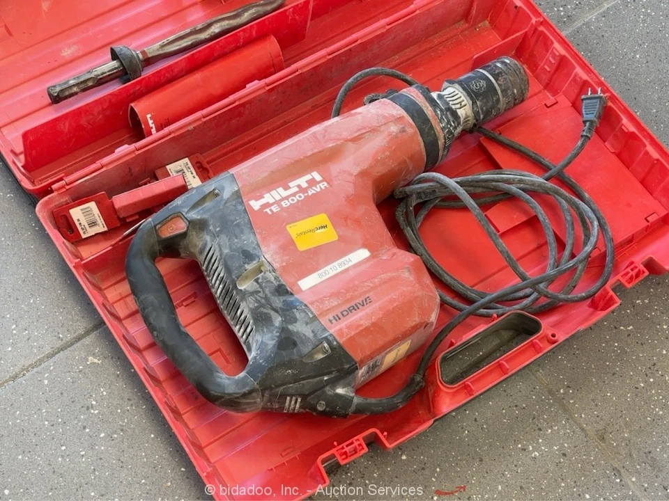 2016 喜利得 TE 800-AVR 电动拆除锤凿断路器 120 伏 bidadoo