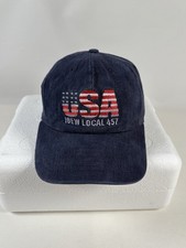 IBEW UNION LOCAL 457 HAT CONNECTICUT POWER & ENERGY VTG USA MADE ADJ STRAP BACK