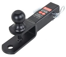 864209 3 In 1 Atvutv Trailer Hitch Towing Ball Mount With 2 Inch Trailer Ball