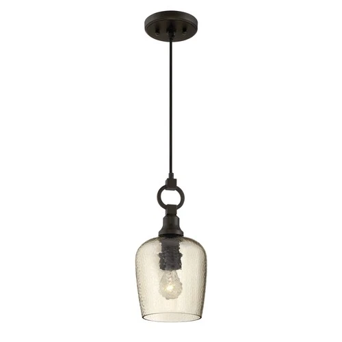 Quoizel CKKD1507 Kendrick 1 Light 7"W Mini Pendant - Bronze - Picture 3 of 6