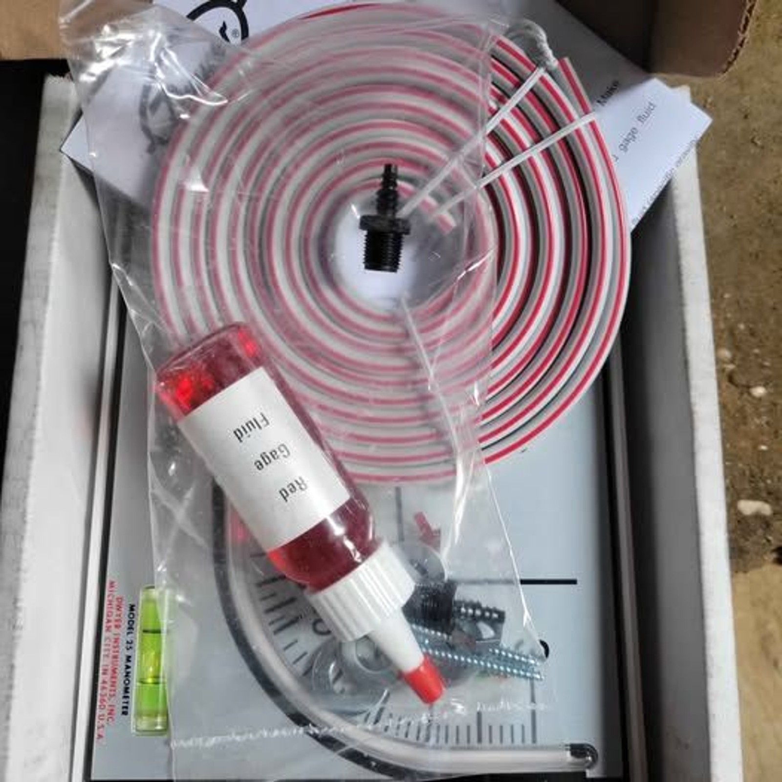 Dwyer Mark-II-25 Molded Plastic Manometer | eBay