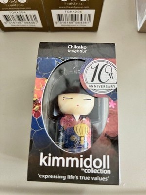 Seltene CHIKAKO AUFSCHLUSSREICHE NEU IM KARTON KIMMIDOLL FIGUR Japanisch SAMMLERSTÜCKE 5cm SCHLÜSSELANHÄNGER