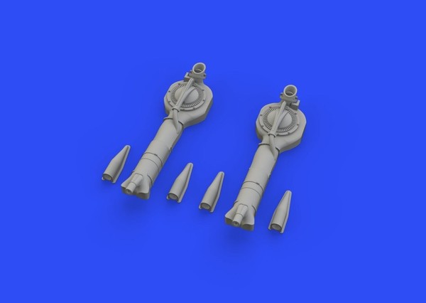 Eduard Accessories 648519 - 1:48 P-38F/G Superchargers For Tamiya - Neu-image