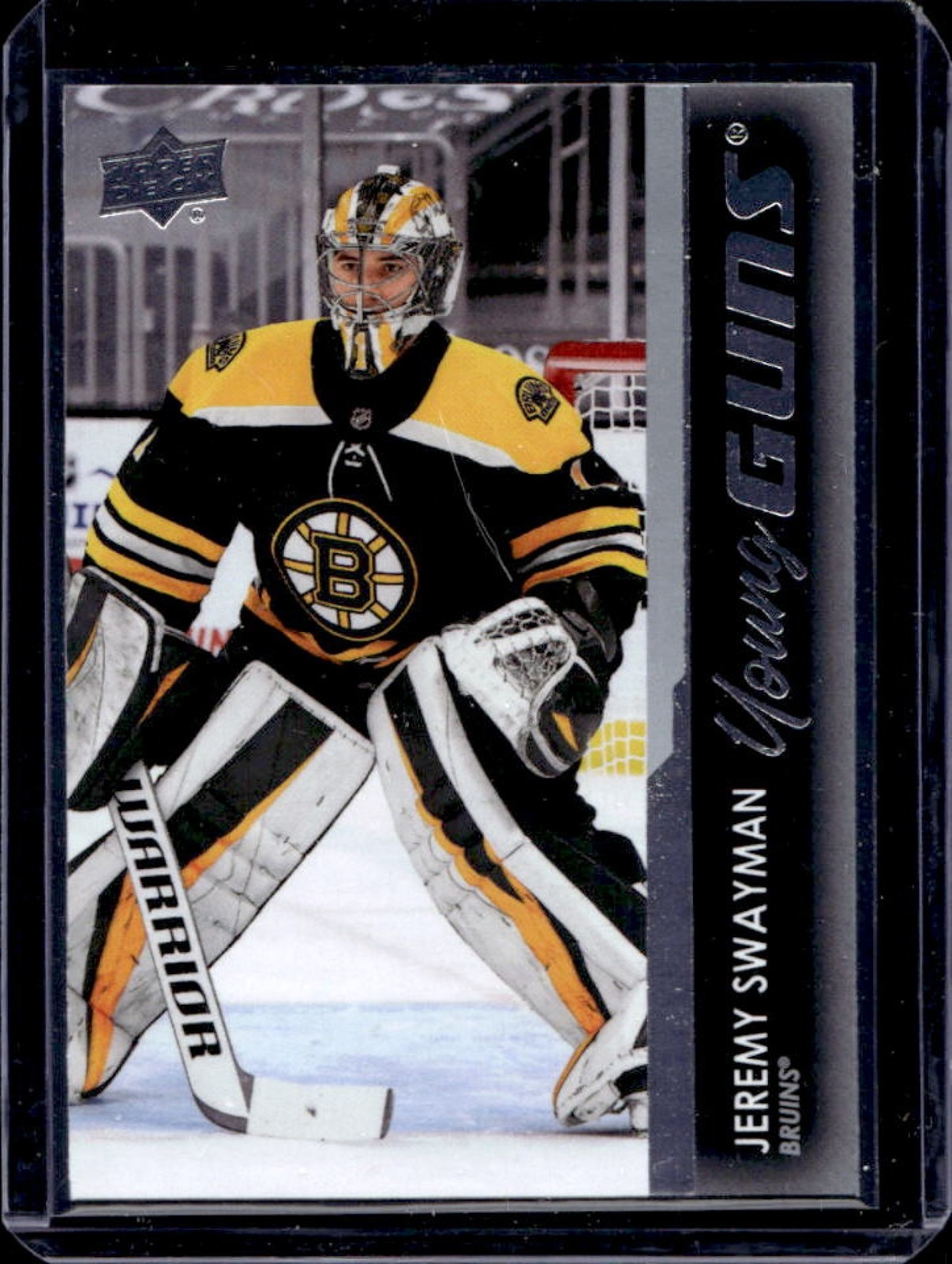 2021-22 Upper Deck Jeremy Swayman Rookie Young Guns RC #226 Bruins