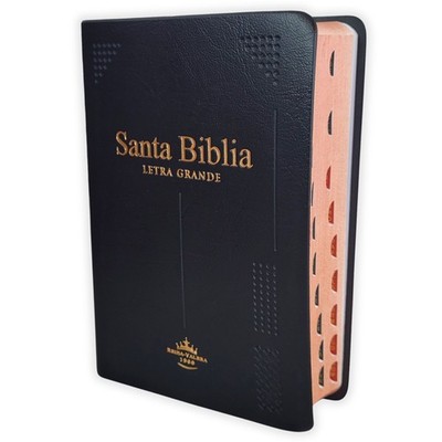 Biblia Compacta 11 puntos RV1960 vinilo negro con indice