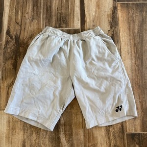 Yonex Men's Badminton Shorts Sports Pants White US: XS