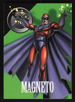 1996 Fleer/SkyBox Marvel Vision #43 Magneto Card TCCCX