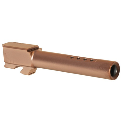 #ad Glock 17 Gen 3 Compatible PVD Copper Ported Crowned Barrel $49.49