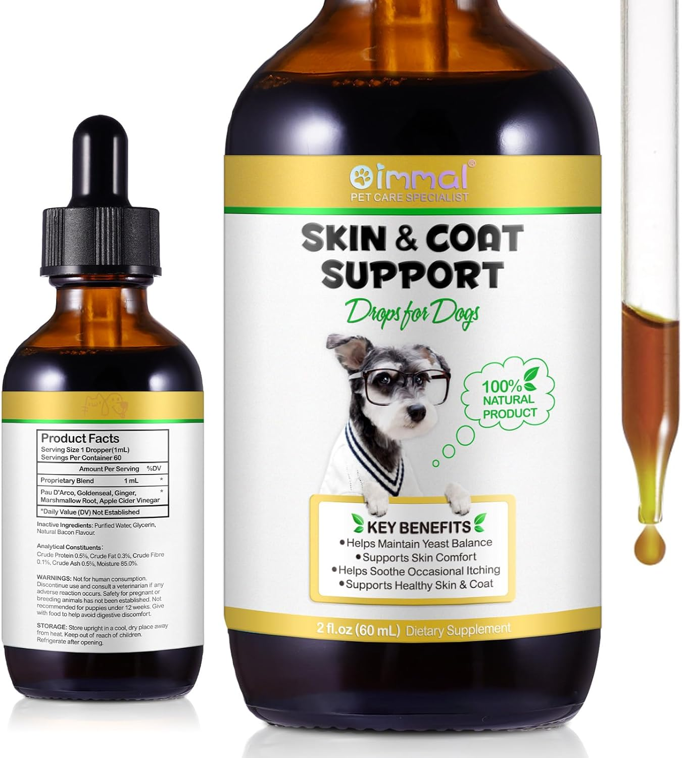Yeast Infection Treatment for Dogs,Dog Ear Infection Treatment, Soothing Dog Yea