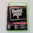 Guitar Hero 5 (Microsoft Xbox 360, 2009) No Manual - Tested & Working