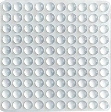 Clear Adhesive Bumper Pads- Sound Dampening Transparent Rubber Feet for
