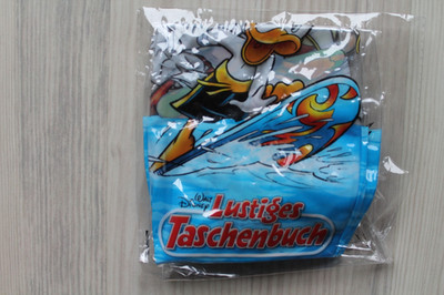 LTB Lustiges Taschenbuch Wasserball NEU durchsichtig bunt Donald Duck WaltDisney