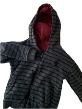 IKKS Parks reversible JACKET boys 10 lightening bolt