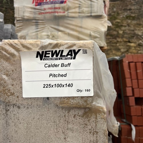 Newlay Calder Buff Pitched Walling Stone - Per Pack | eBay UK