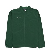 Nike Men s Team Woven Running Jacket Full-Zip Dark Green 728257-341 Size Medium