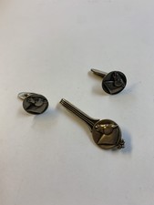 GEORGE JENSON STERLING SILVER - MONEY CLIP AND CUFF LINKS