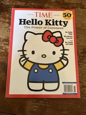 Time Magazine Hello Kitty 50th Birthday Special Edition 'Power of Cuteness'