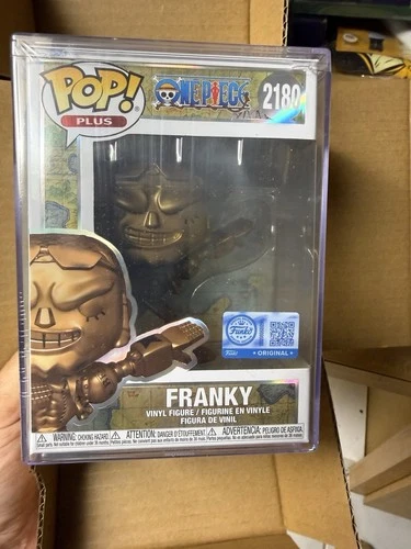 Funko Pop!: One Piece: Franky (Bronze Statue) Funko Shop Exclusive In-hand