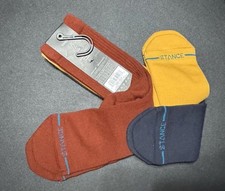 NWT 29.99 Set Of 3 Stance Casual Crew Socks Men  s Size L 9 - 13