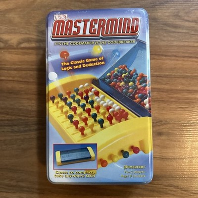 Travel Mastermind Codemaker vs Codebreaker The Game of Logic New In Tin Case