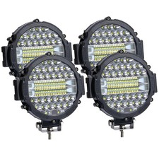 7inch Led Offroad Pod Lights 4pack 201w Auxiliary Fog Lamps For Trucks
