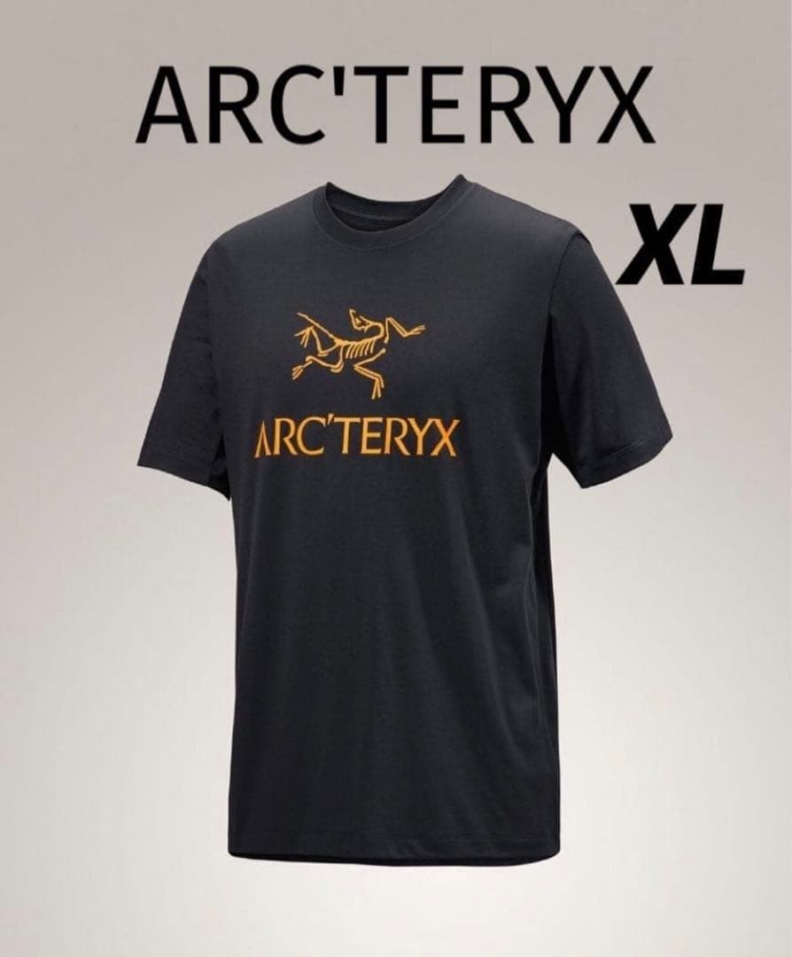 Arc'teryx Arc Word Logo T-shirt Black XL Used
