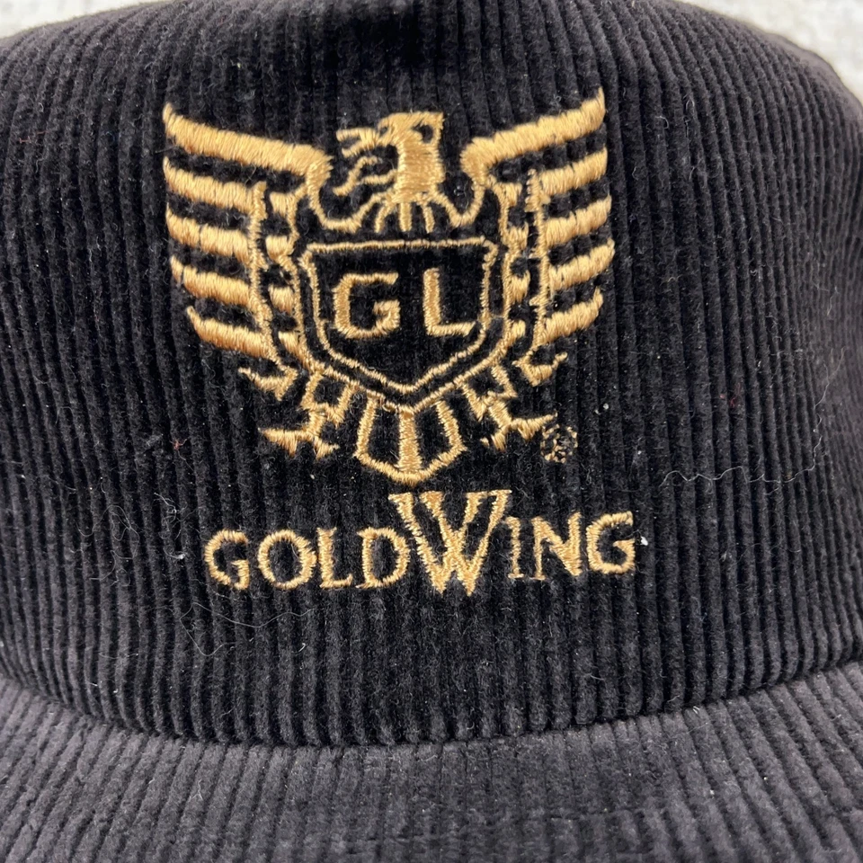 Gorra de camionero de pana Swingster de colección hecha en EE. UU. 80 Goldwing Eagle Foto 2 de 4