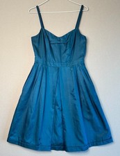 Banana Republic Silk Cotton blend Dress Size 4 Cottagecore Elegant Graduation