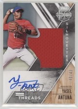 2017 Panini Elite Extra Edition Silver 40/49 Yasel Antuna #FTSA-YS Auto 8k4