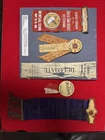 Rare Civil War Confederate Huntsville Alabama UCV Badge Ribbon Veteran Group
