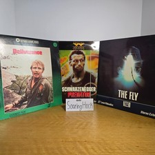 Laserdisc 5 Pack - Top Gun, Predator, Deliverence, The Fly, Altered States