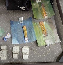 3x Kit HPS 400W Grow Bloom - Riflettori + Alimentatori + Bulbi + Timer NUOVO