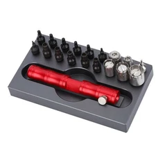 Watch Crown Tube Removal & Installation Tool Pusher Battery Case With Nozzles M