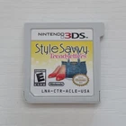Style Savvy Trendsetters Nintendo 3DS Loose Cartridge, Game Only - Tested, Works