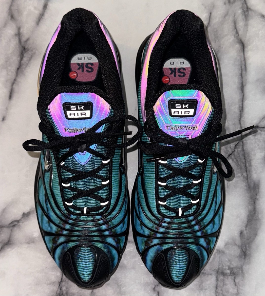 Nike Air Max Tailwind V - Skepta - Bloody Chrome & Bright Blue