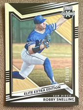 2022 Panini Elite Extra Edition - Robby Snelling #39 /999 (RC, SN) Padres Rookie