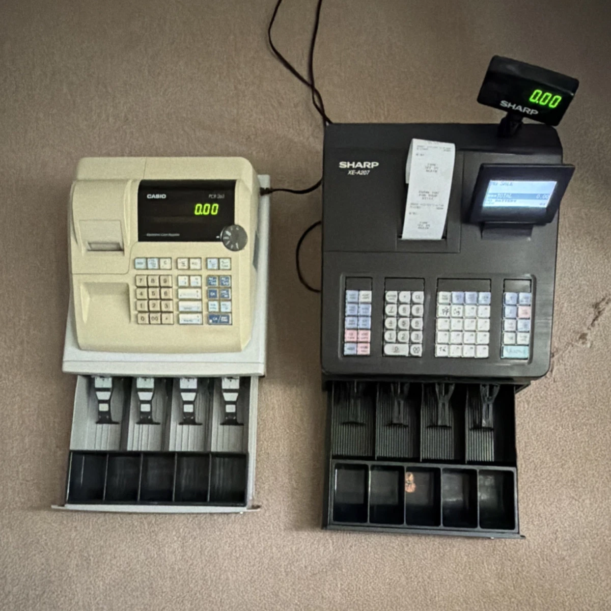Sharp XE-A207 POS Cash Registers for sale - eBay