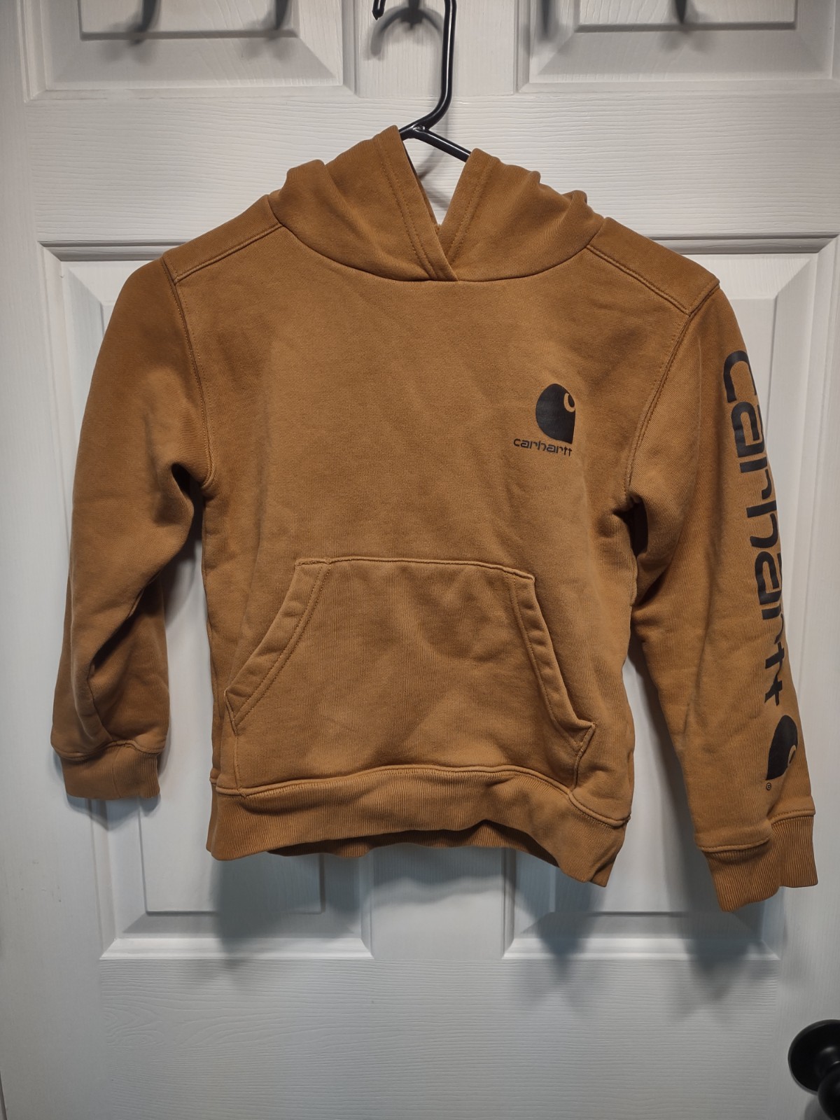 Carhartt - Youth Hoodie - Dark Wheat Brown - Size Small (8-10)