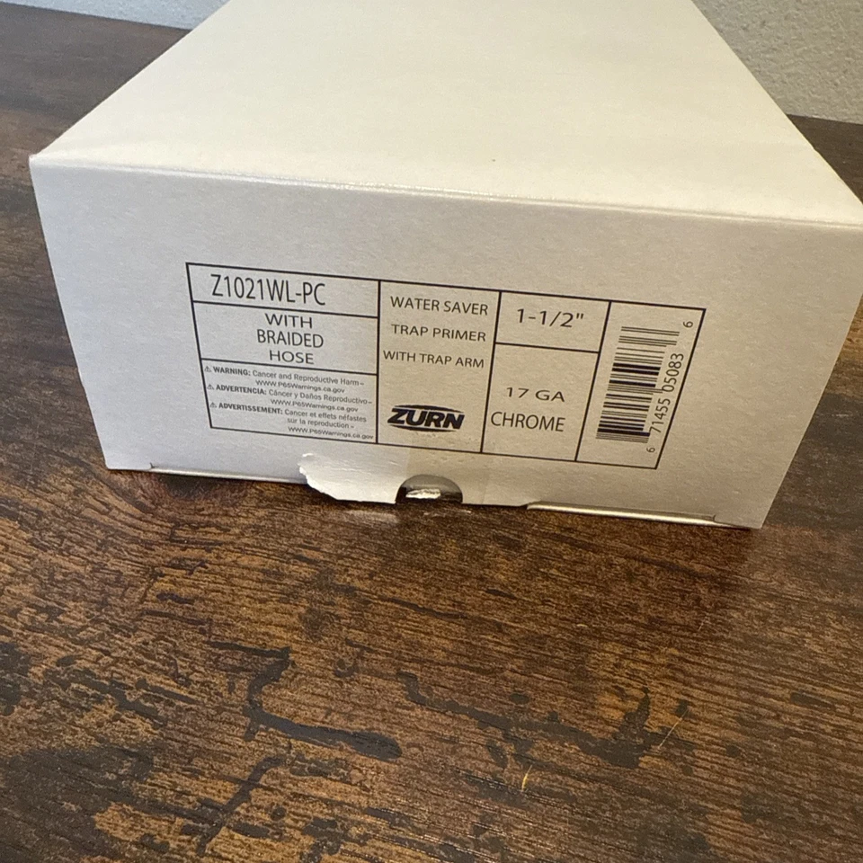 Zurn Z1021WL-PC - Water Saver Trap Primer - Image 4 of 4