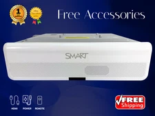 REFURBISHED SMART U100 DLP Projector UST Interactive 3600 Lumens Full HD w/Kit ⭐