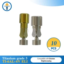 10 pcs CAD/CAM digital model analog compatible with Hiossen Osstem platform R/M