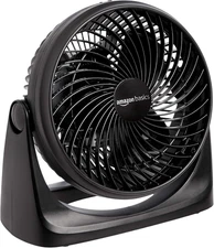 Amazon Basics Air Circulator Fan, Desk Fan for Bedroom, Home and Office, with 90
